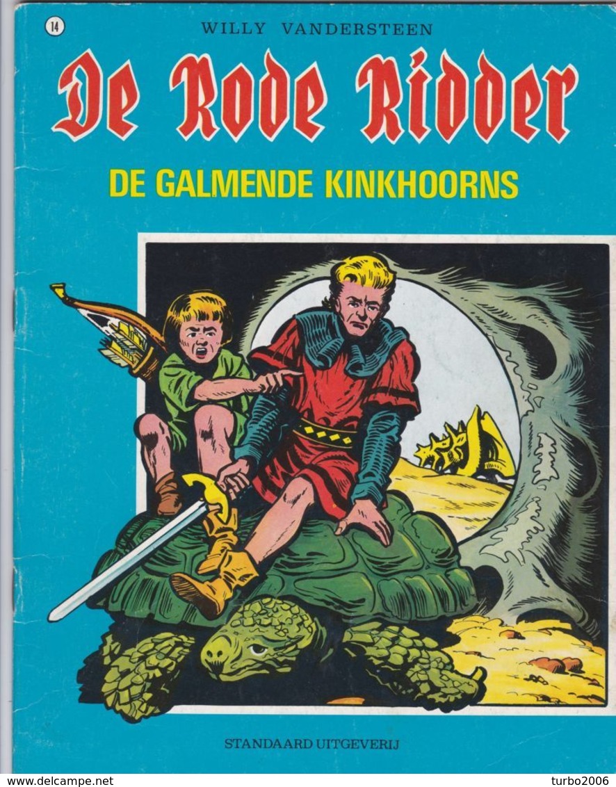 DE RODE RIDDER Stripboeken 3 Verschillende Delen : 14-38-75 Zie Scans ! - Rode Ridder, De