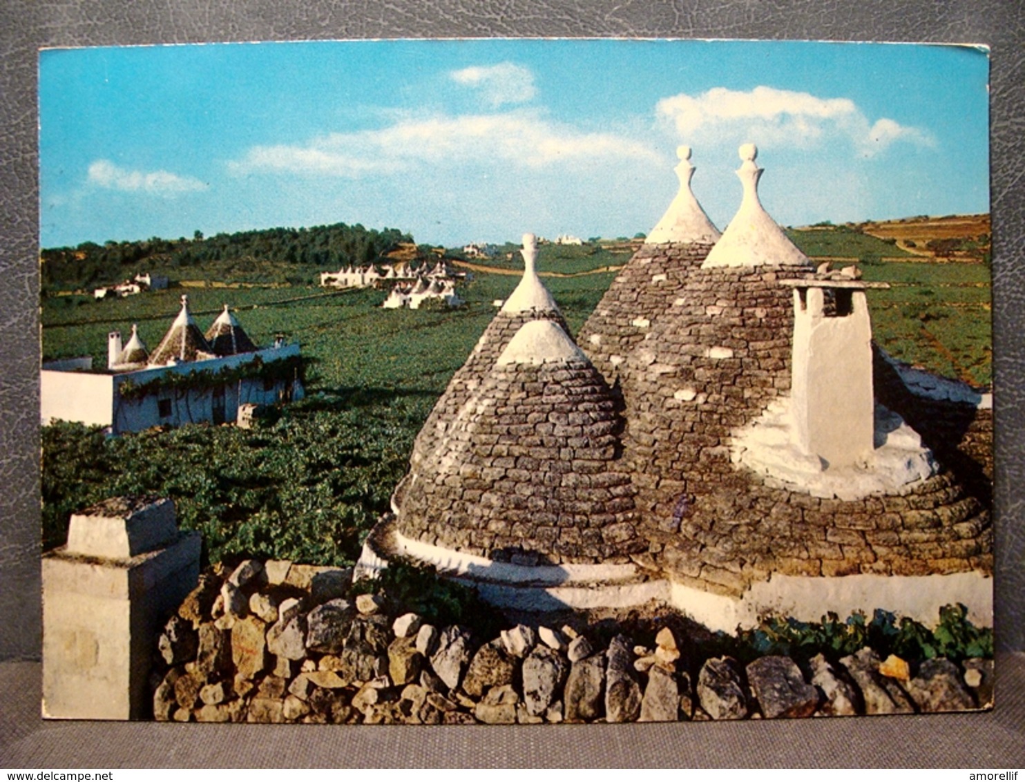 (FG.G35) VALLE D'ITRIA - TRULLI DELLE PUGLIE (BARI) Viaggiata - Bari