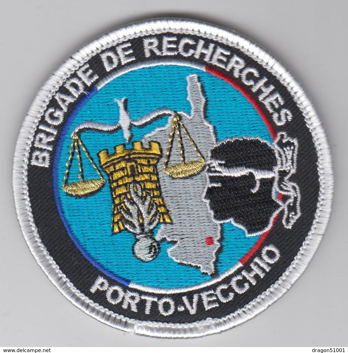 PATCH GENDARMERIE Corse..obsolete - Police & Gendarmerie