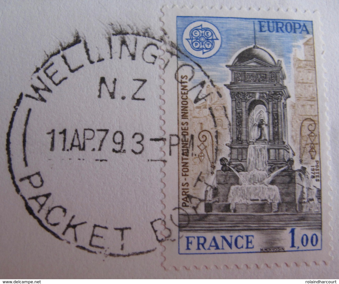 A164 - ✉️ PAQUEBOT " KANGOUROU " - CàD : PACKET BOAT WELLINGTON AVRIL 1979 - COURRIER POSTE EN PLEINE MER - Other & Unclassified