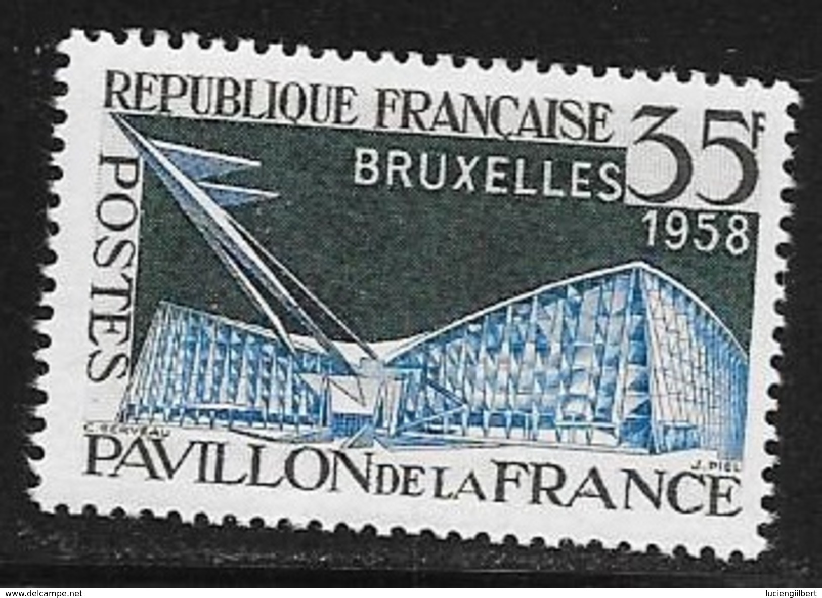 N° 1156   FRANCE  - NEUF  -  EXPOSITION BRUXELLES  -  1958 - Ungebraucht