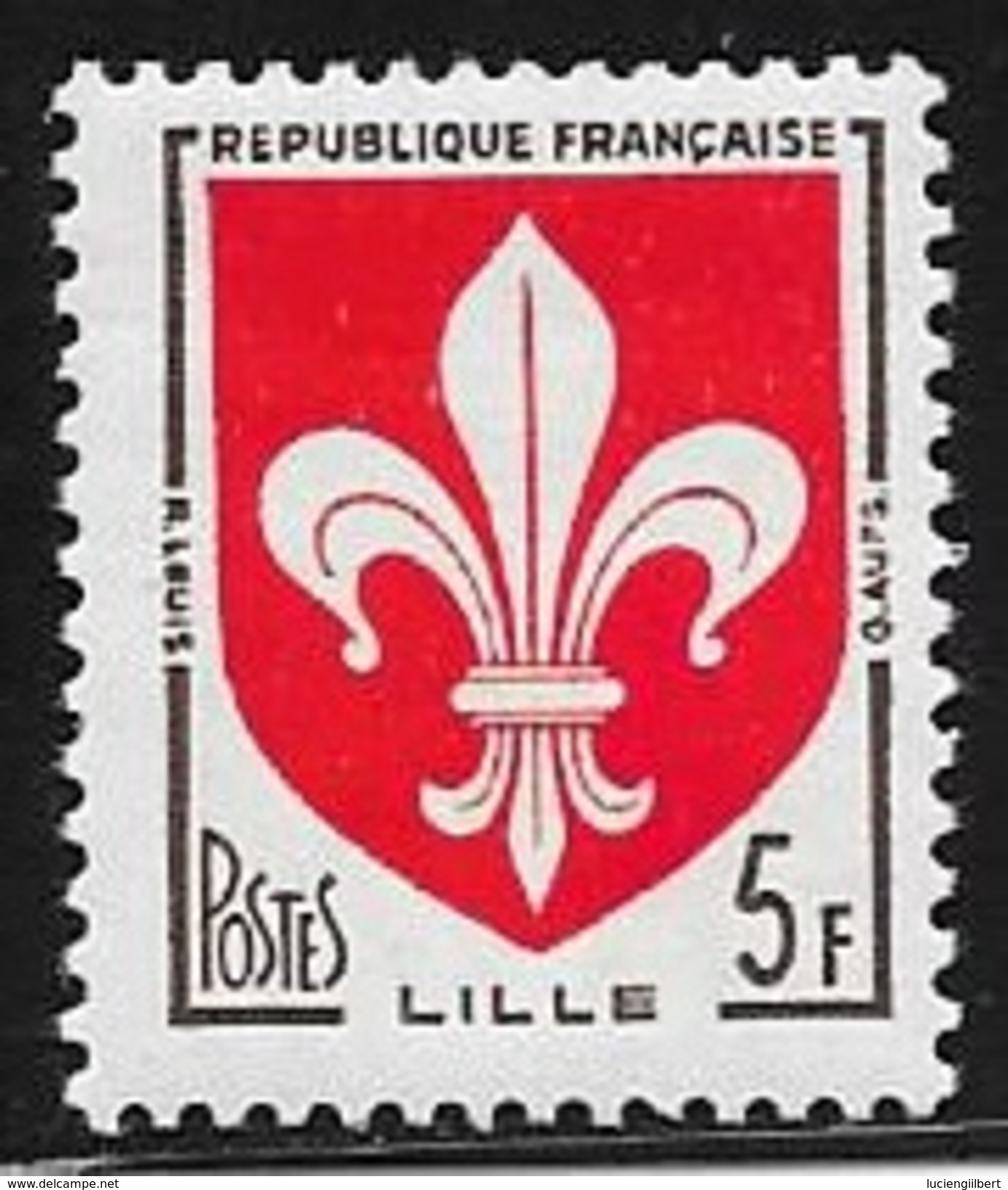 N° 1186   FRANCE  - NEUF  -  ARMOIERIES LILLE   -  1958 - Nuovi