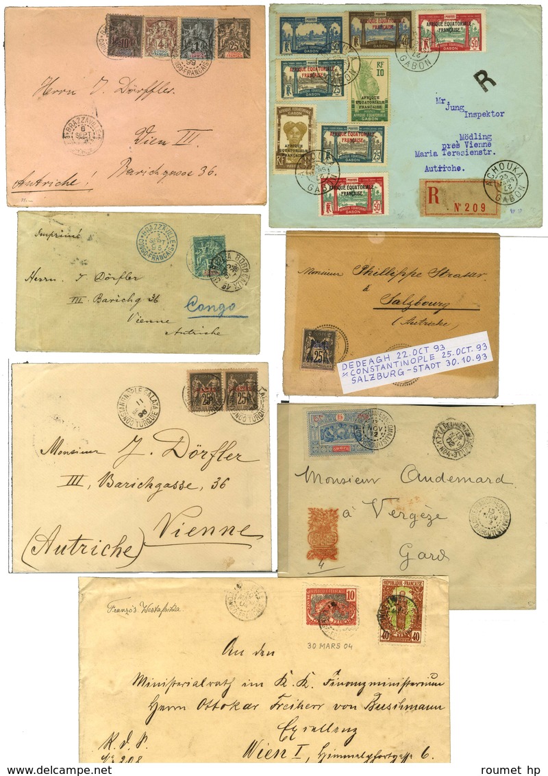 Lot De 11 Lettres De Colonies Françaises Afrique Et Moyen Orient. - TB. - Other & Unclassified