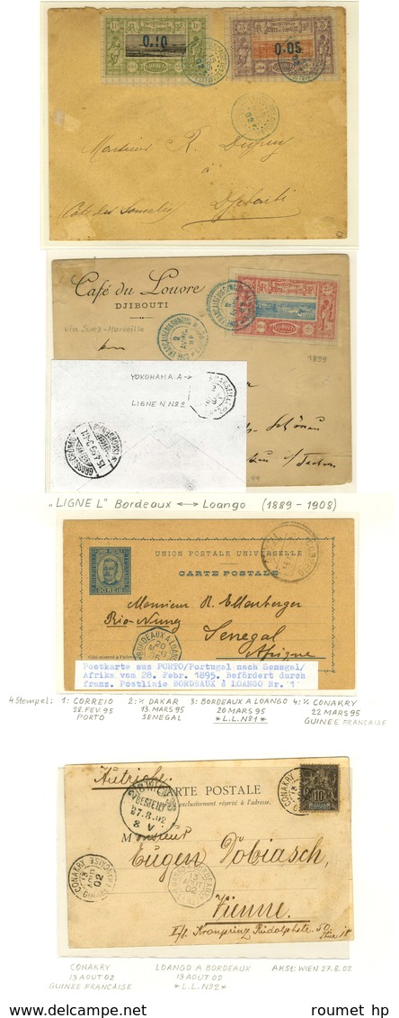 Lot De 11 Lettres De Colonies Françaises Afrique Et Moyen Orient. - TB. - Other & Unclassified