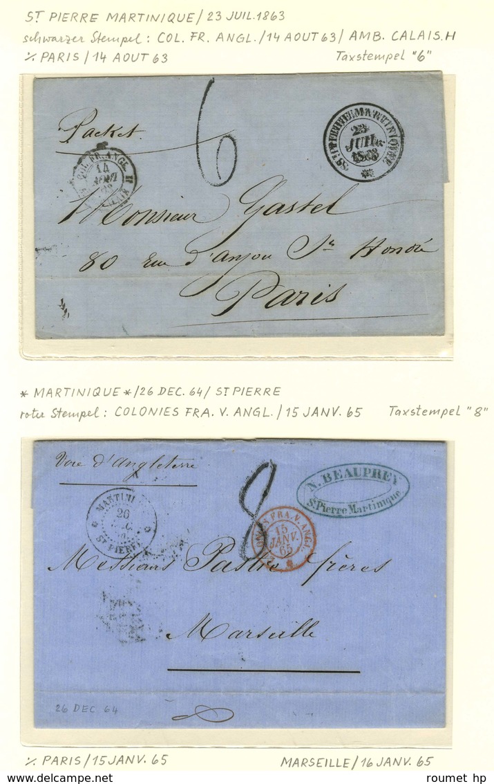 Lot De 15 Lettres Diverses De Colonies Françaises. - TB. - Other & Unclassified
