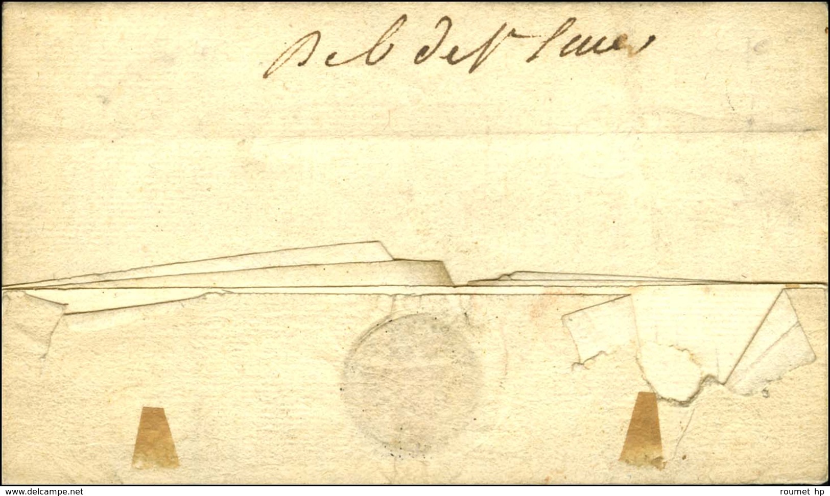 '' Deb De St Sever '' (L N° 7). 1779. - TB. - R. - 1701-1800: Precursors XVIII