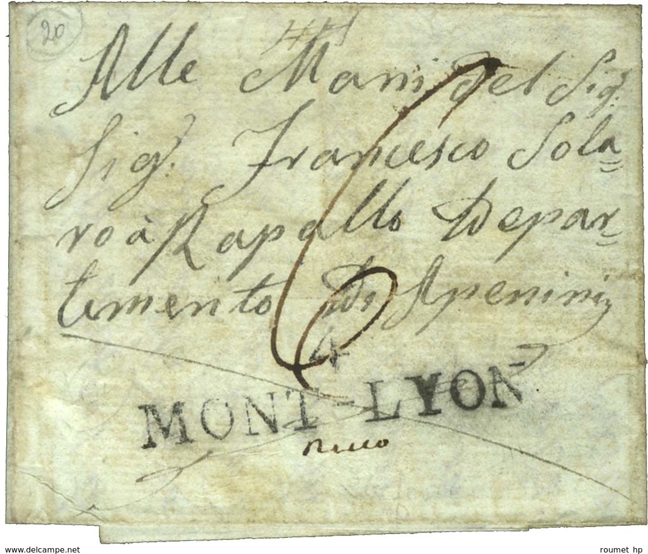 4 / MONT-LYON (NR De Mont Dauphin). 1813. - TB / SUP. - R. - 1701-1800: Precursors XVIII