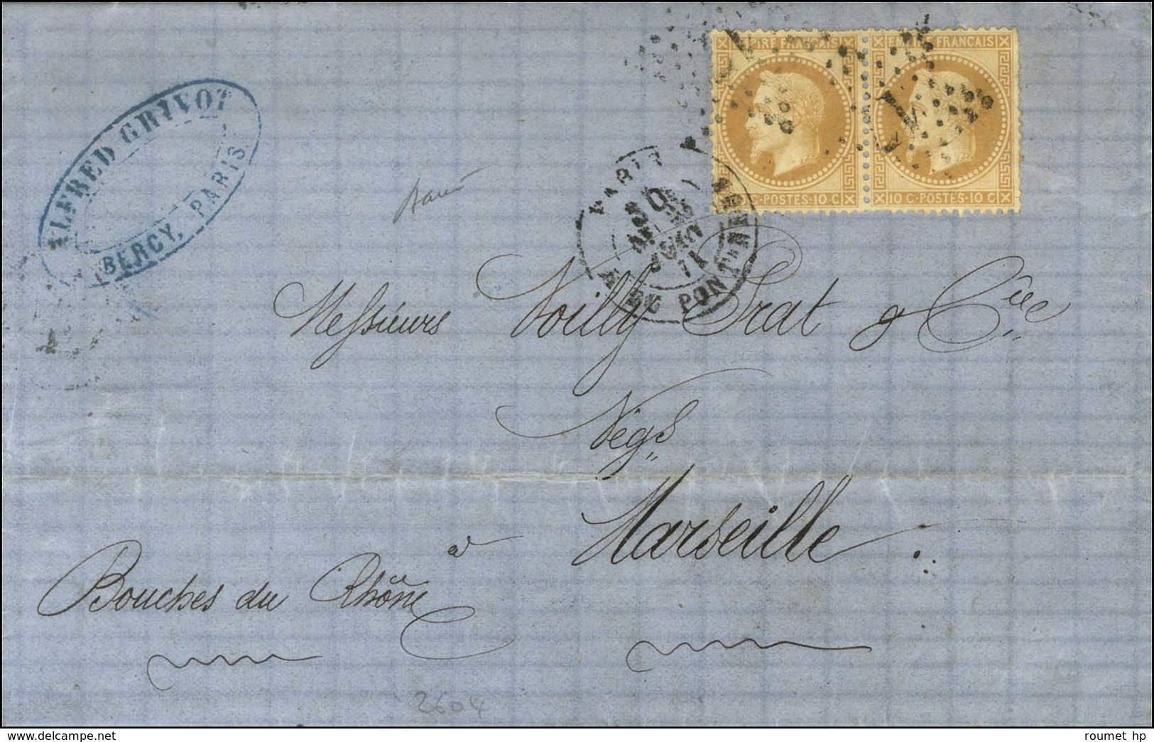 Etoile 17 / N° 28 Càd Taxe 30c PARIS / R. DU PONT NEUF. 1871. - TB. - Other & Unclassified