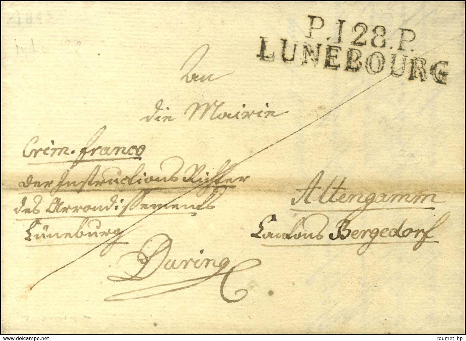 P.128.P. / LUNEBOURG. 1812. - SUP. - R. - 1792-1815 : Departamentos Conquistados