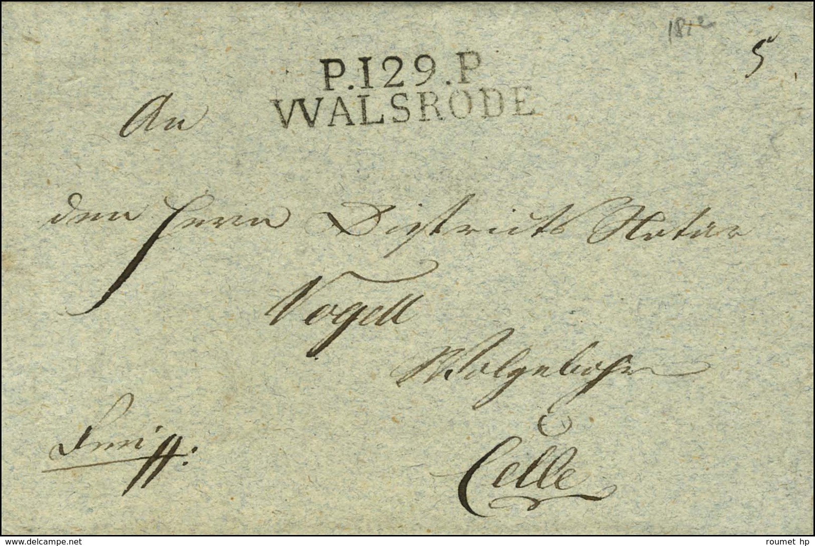 P.129.P. / WALSRODE. 1812. - SUP. - RR. - 1792-1815 : Departamentos Conquistados