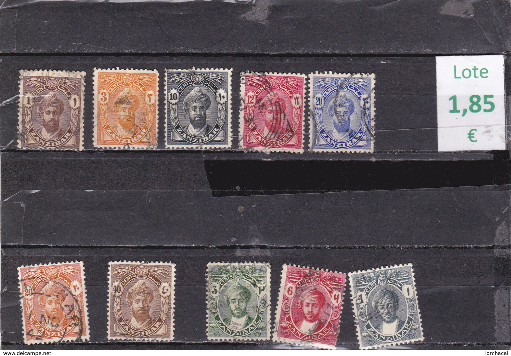 Zanzibar  -  Lote  10  Sellos Diferentes  -  9/8013 - Zanzibar (1963-1968)