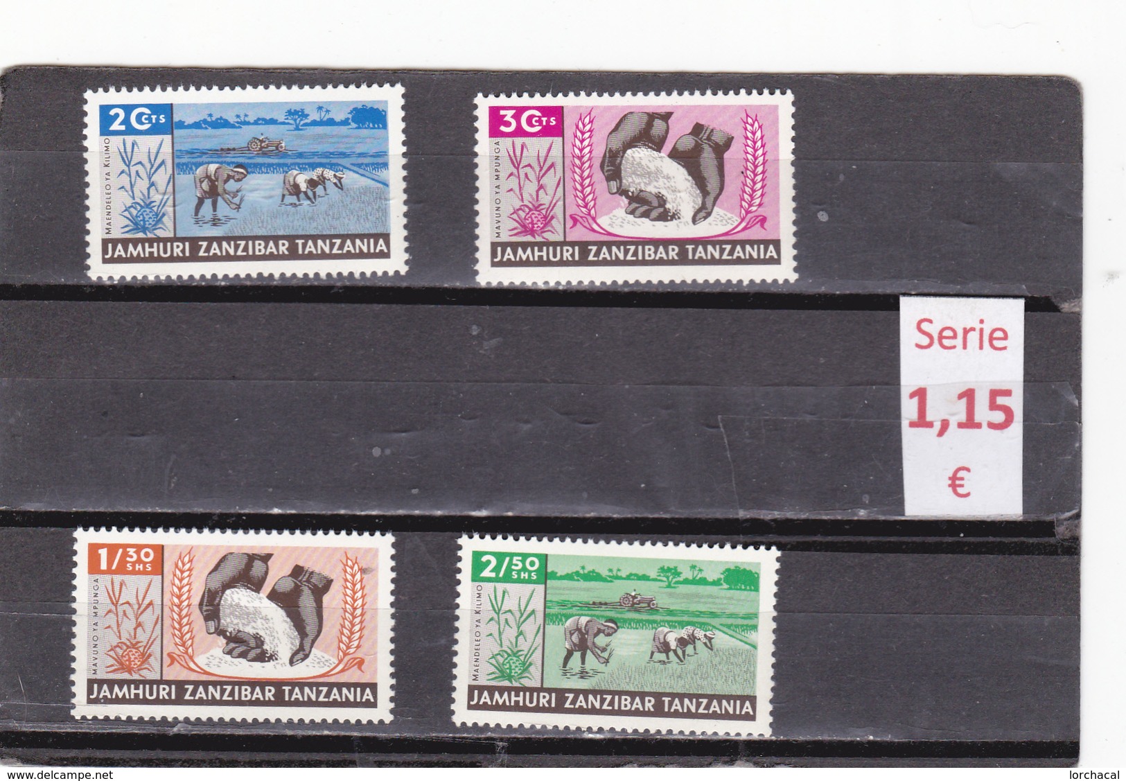 Zanzibar  -  Serie Completa Nueva**   -  9/8020 - Zanzibar (1963-1968)