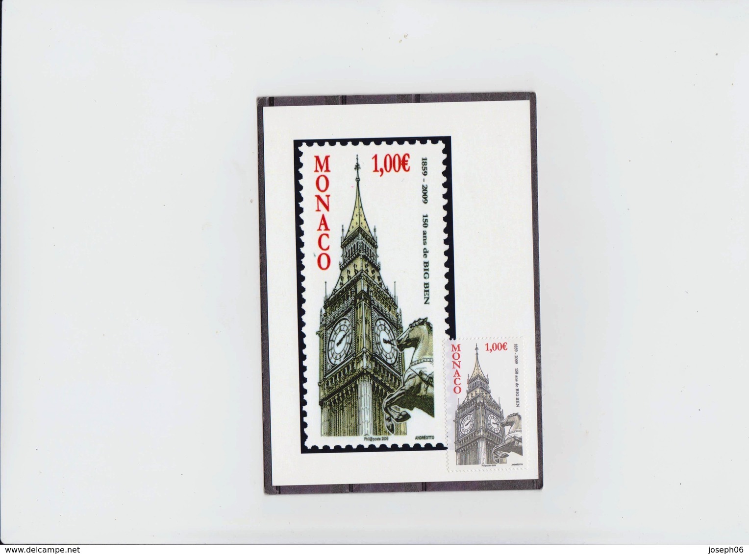 MONACO    2009  Carte  Postale  Y.T. N° 2700  Oblitéré - Used Stamps