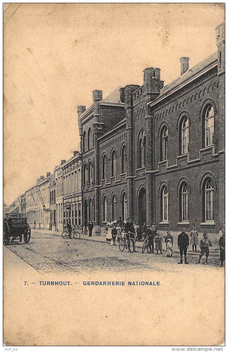 TURNHOUT. - Gendarmerie Nationale. - 1906 - Turnhout