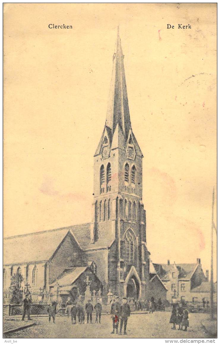 Clercken. - De Kerk. - 1927 - Houthulst