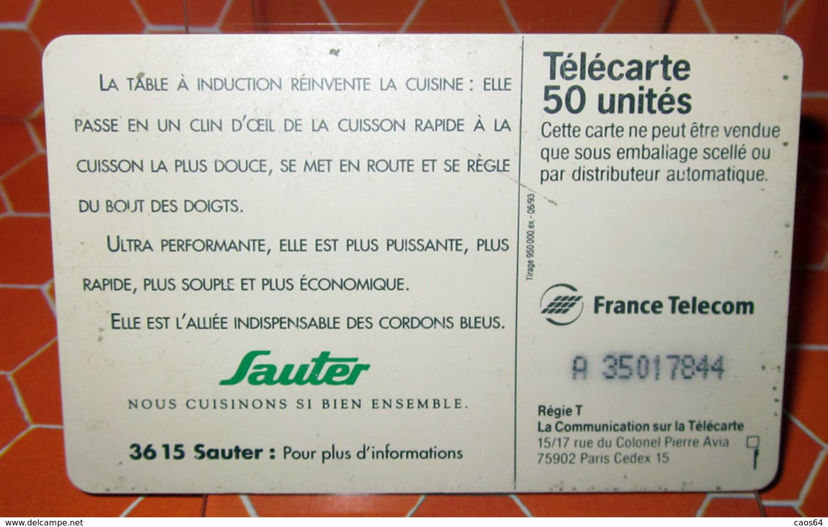 TELECARTE 50 L'INDUCTION DECUPLE MES POUVOIRS - 50 Unità  