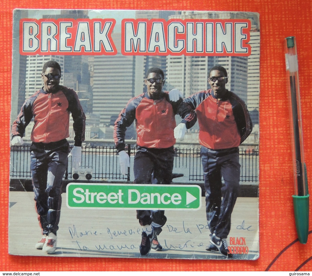 Groupe Break Machine : Street Dance - 1983 - Un Des Premiers Disques De Rap - 45 T - Maxi-Single