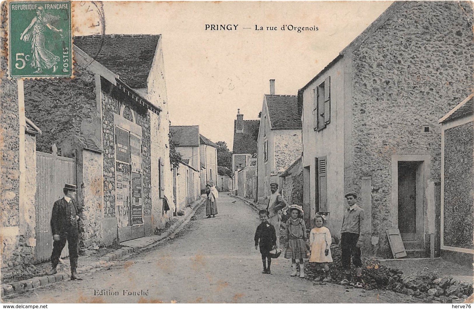 PRINGY - Rue D'Orgenois - Autres & Non Classés