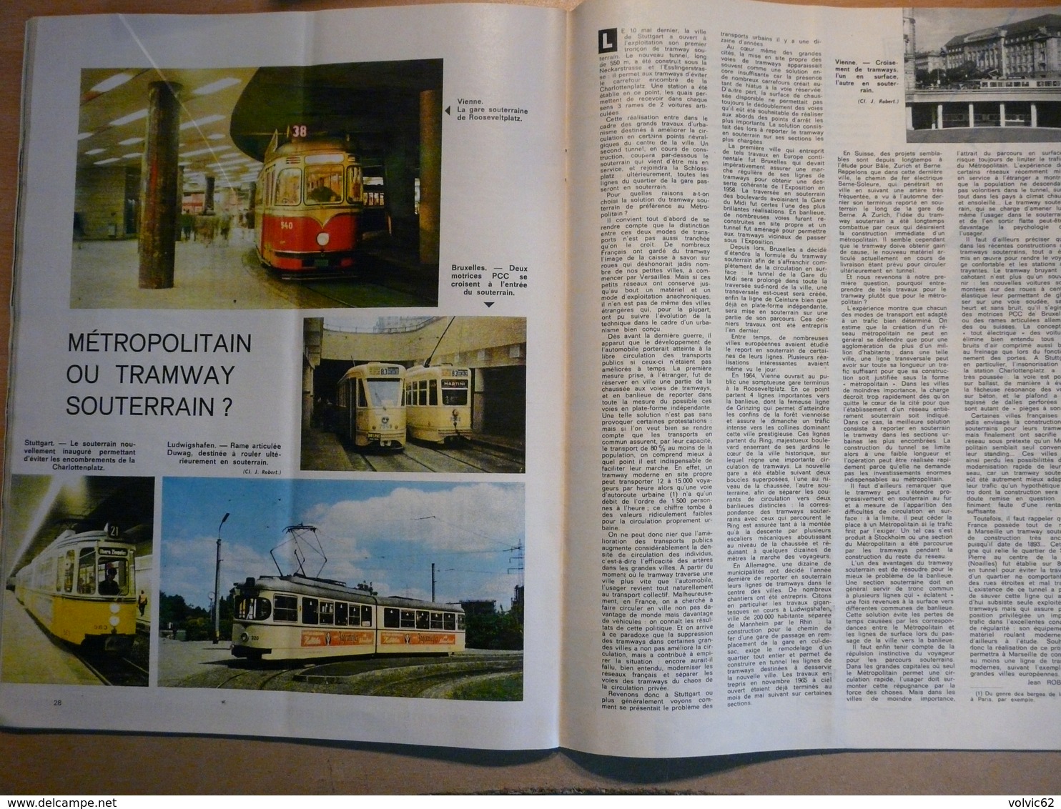 Vie Du Rail 1057 1966 Pont De Kehl Tramway Vienne Stuugart Ludwgshafen De Montigny Sur Loing à Thomery - Trains