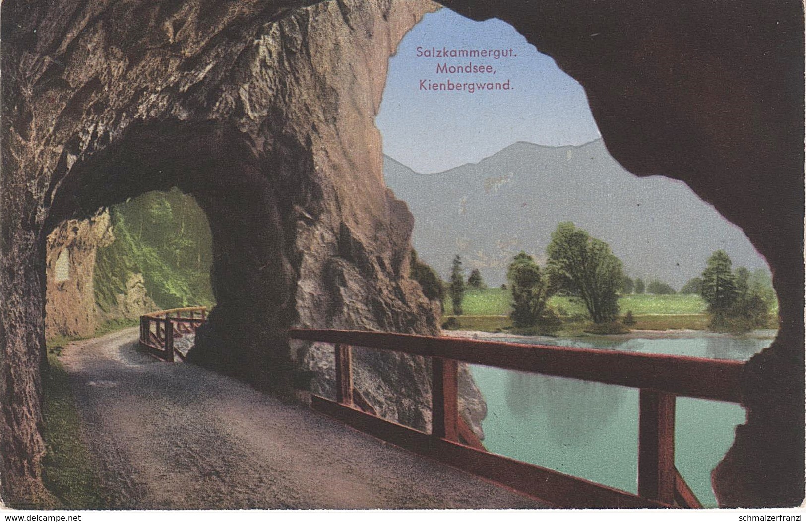 AK Mondsee Kienbergwand Kienberg Tunnel A St. Gilgen Flachgau Scharfling Gries Salzkammergut Salzburg OÖ Oberösterreich - St. Gilgen