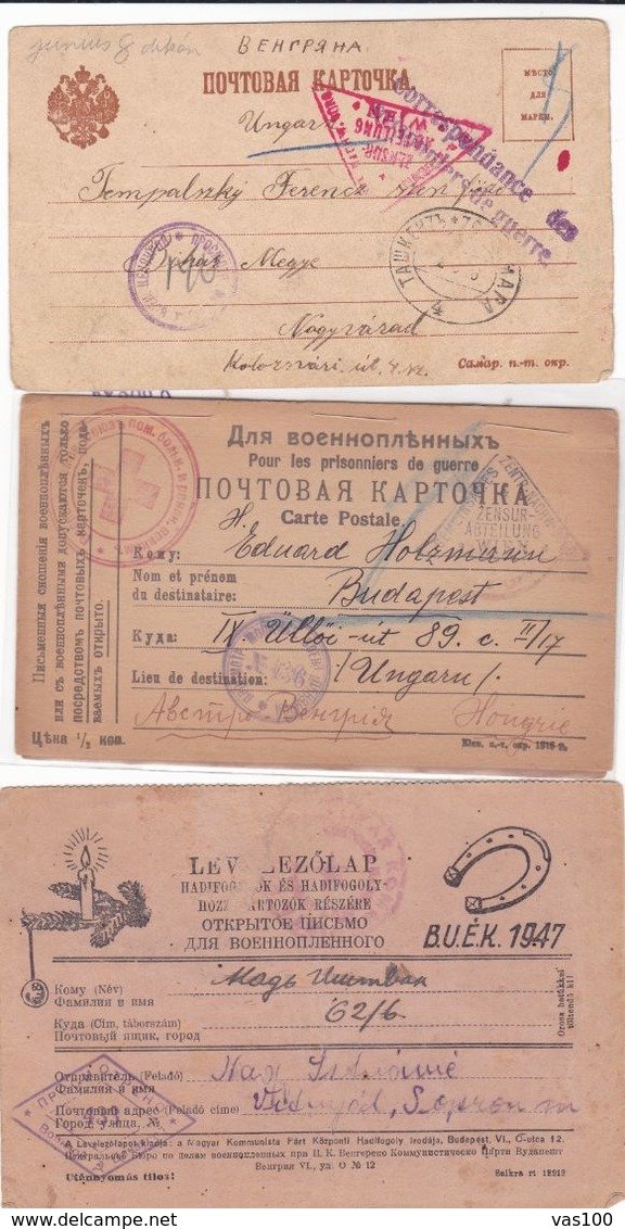 LOT 9 ITEMS, RUSSIA,SEE SCAN IMAGE. - Lettres & Documents