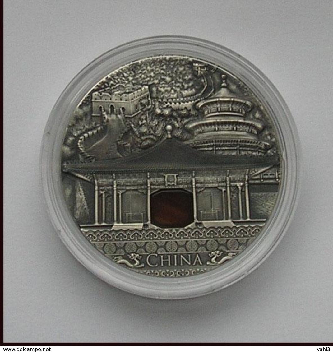 Niue 2 Dollars 2016 China Imperial Art Crystal 2 Oz  Silver Coin - Autres – Océanie