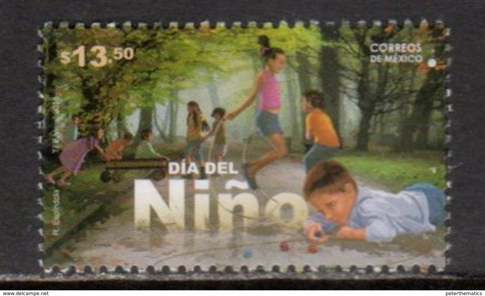 MEXICO, 2018, MNH, CHILDREN'S DAY, MARBLES, TREES,    1v - Other & Unclassified