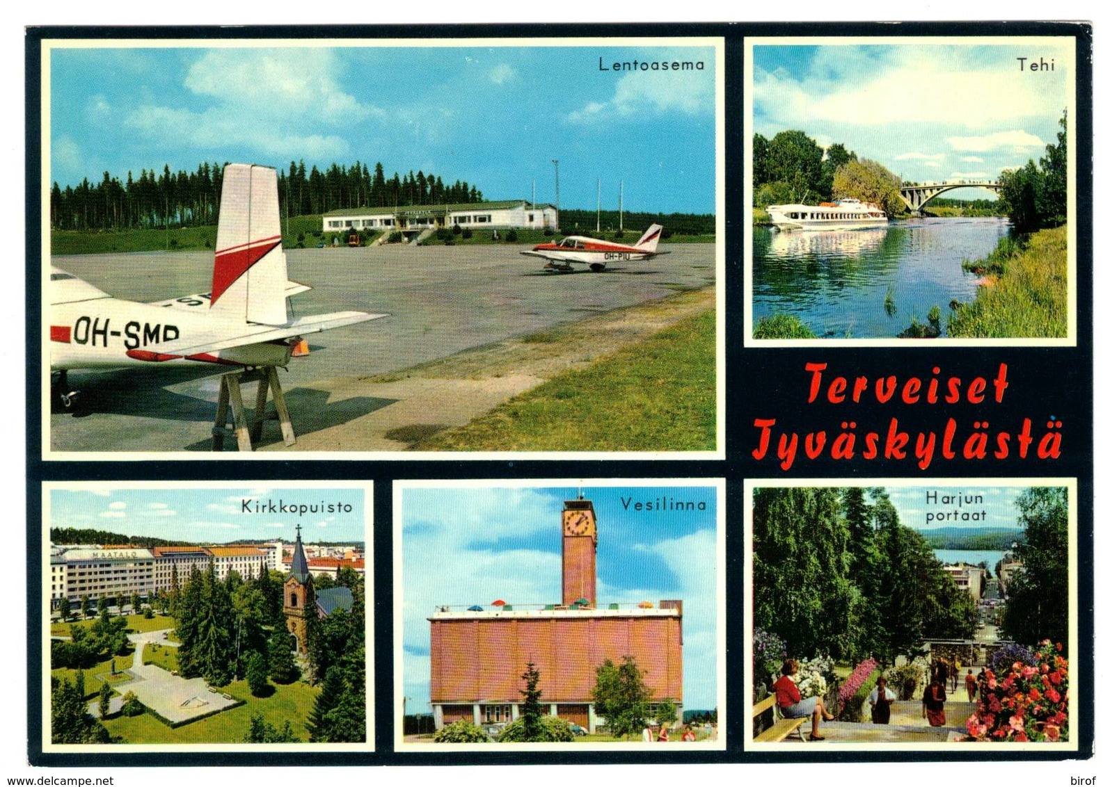 JYVASKYLA - TERVEISET  SUOMI FINLAND - - Finlandia