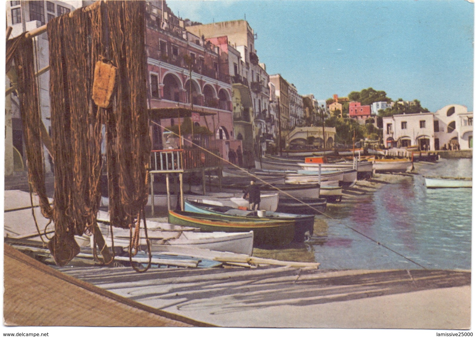 Carte Pub Actiphos Roger Bellon Italie Capri - Briefe U. Dokumente