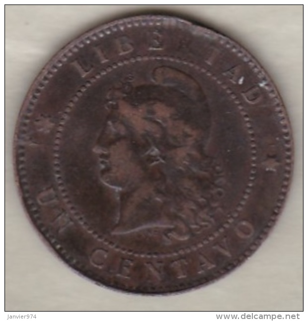 ARGENTINE / TUCUMAN . UN CENTAVO 1894. BRONZE - Argentinië