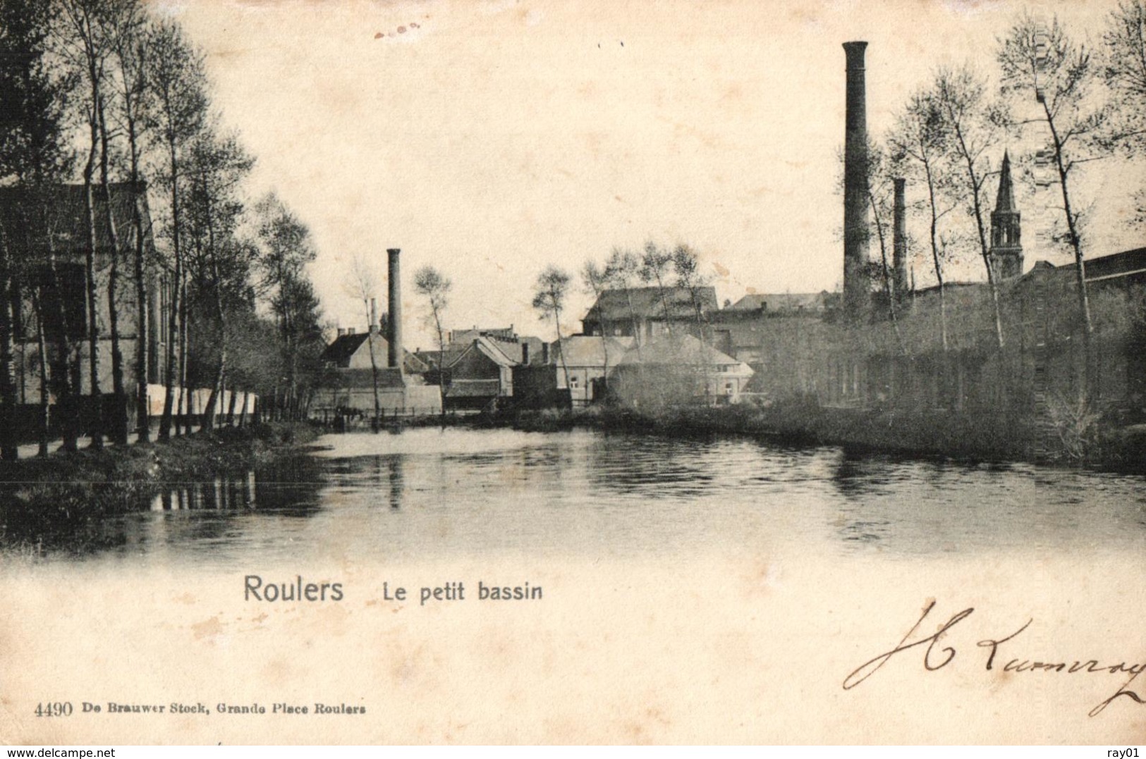 BELGIQUE - FLANDRE OCCIDENTALE - ROESELARE - ROULERS - Le Petit Bassin. - Roeselare