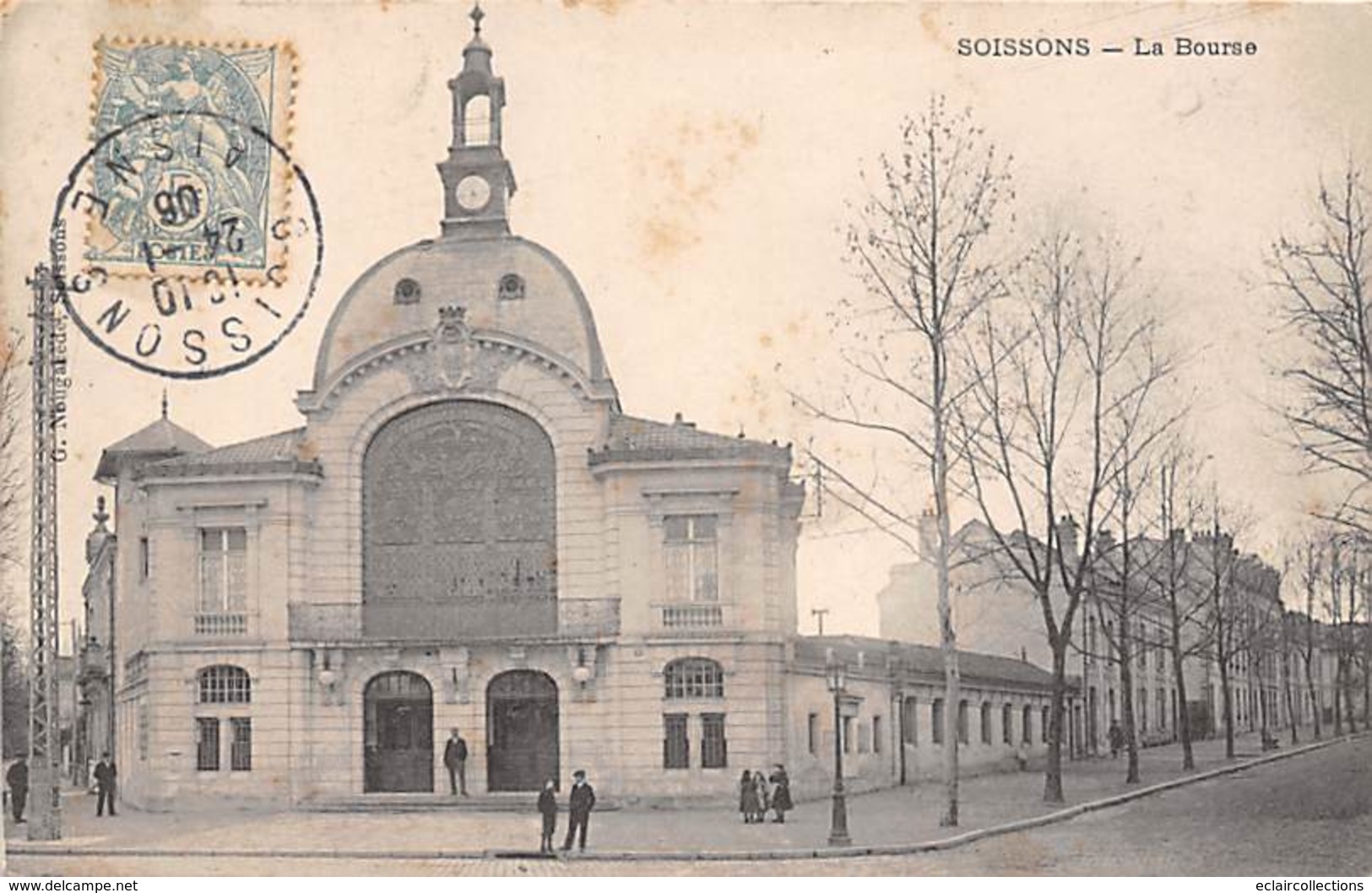 Soissons    02        La Bourse        (voir Scan) - Soissons