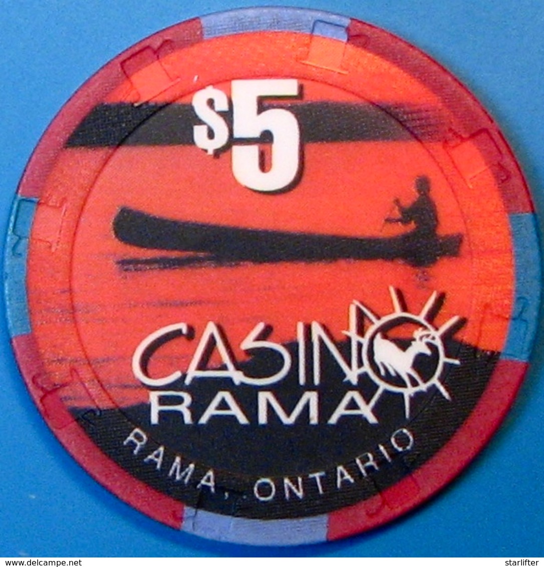 $5 Casino Chip. Casinorama, Ontario, Canada. M79. - Casino