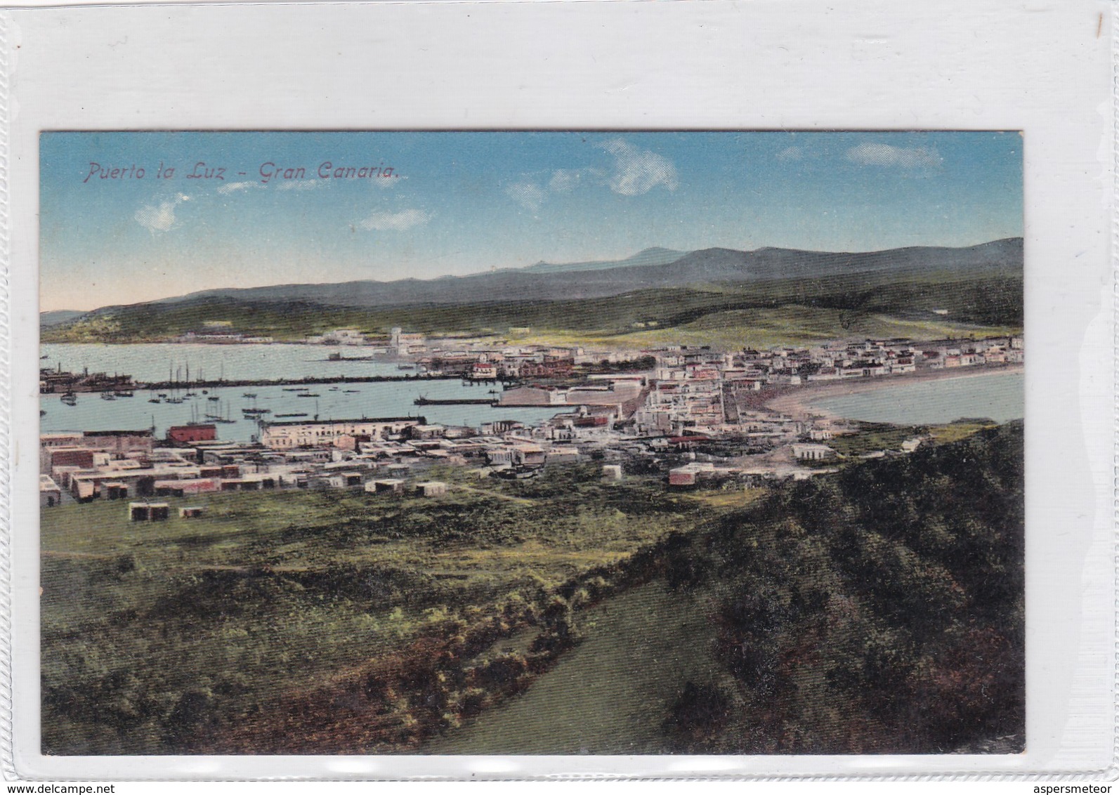 PUERTO LUZ. GRAN CANARIA RODRIGUES BROS CIRCA 1920's SPAIN-  BLEUP - Gran Canaria