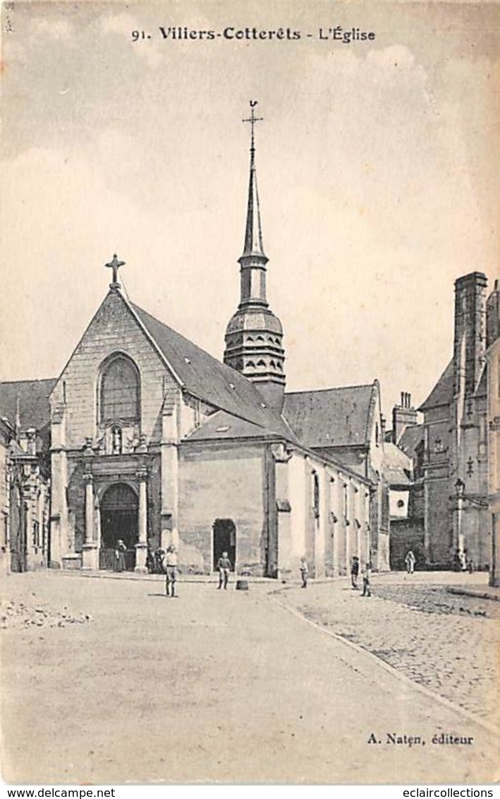 Villers Cotterêts      02       L'Eglise     (voir Scan) - Villers Cotterets