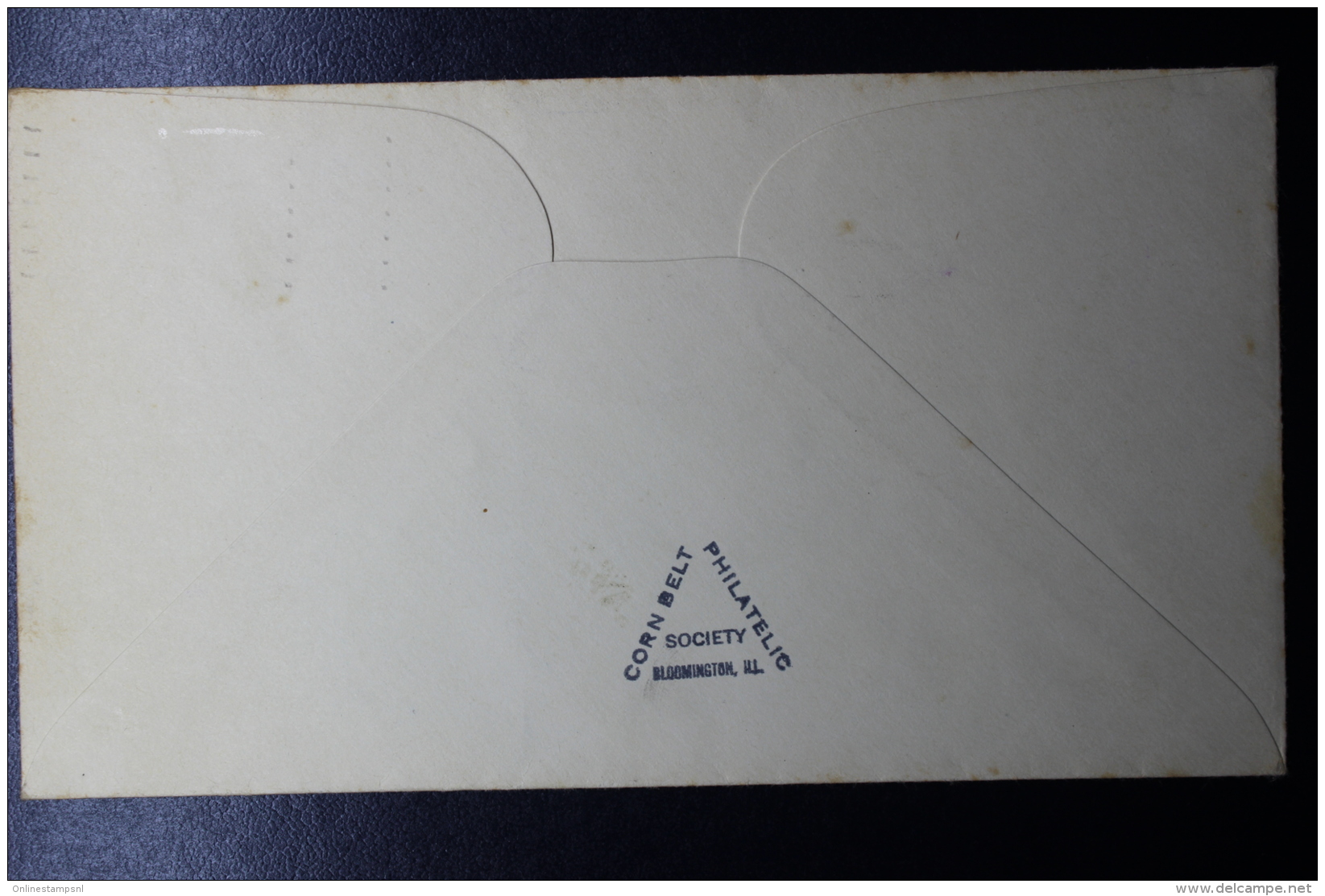 USA  First Flight Corn Belt Philatelic Society, Bloomington Ill. Hub Of The Cornbelt Feb 17 1938 Daily Pantgraph - Covers & Documents