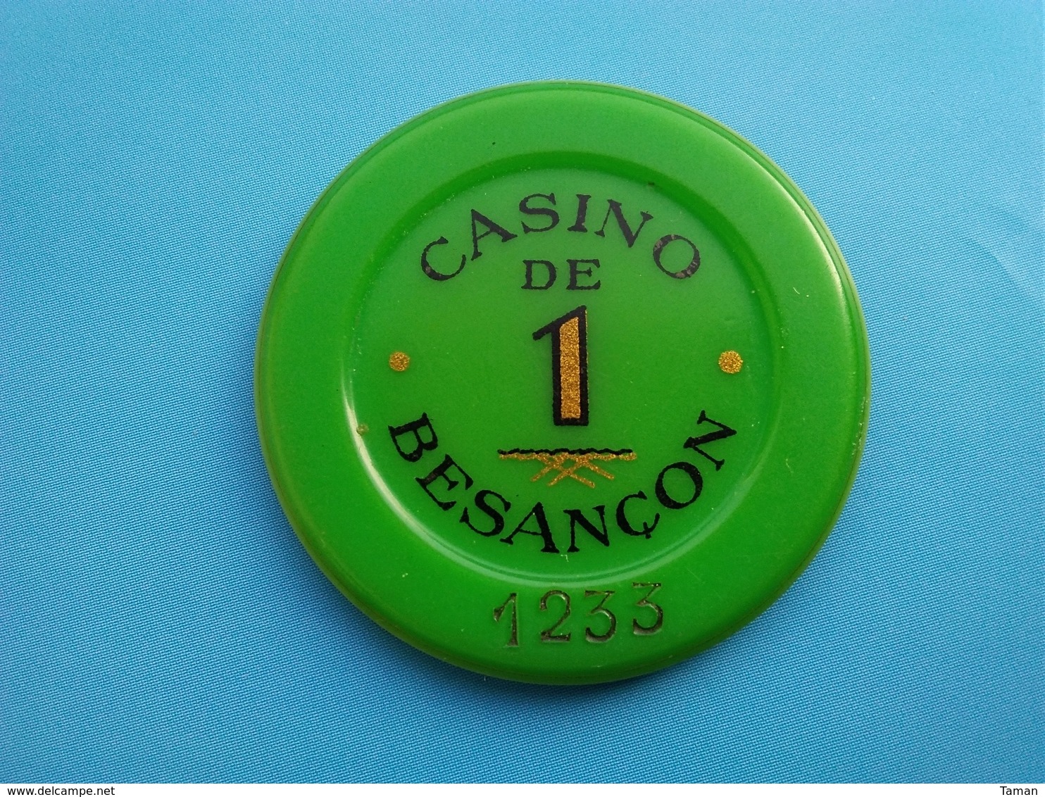 Jeton Casino De Besançon   1 F - Casino