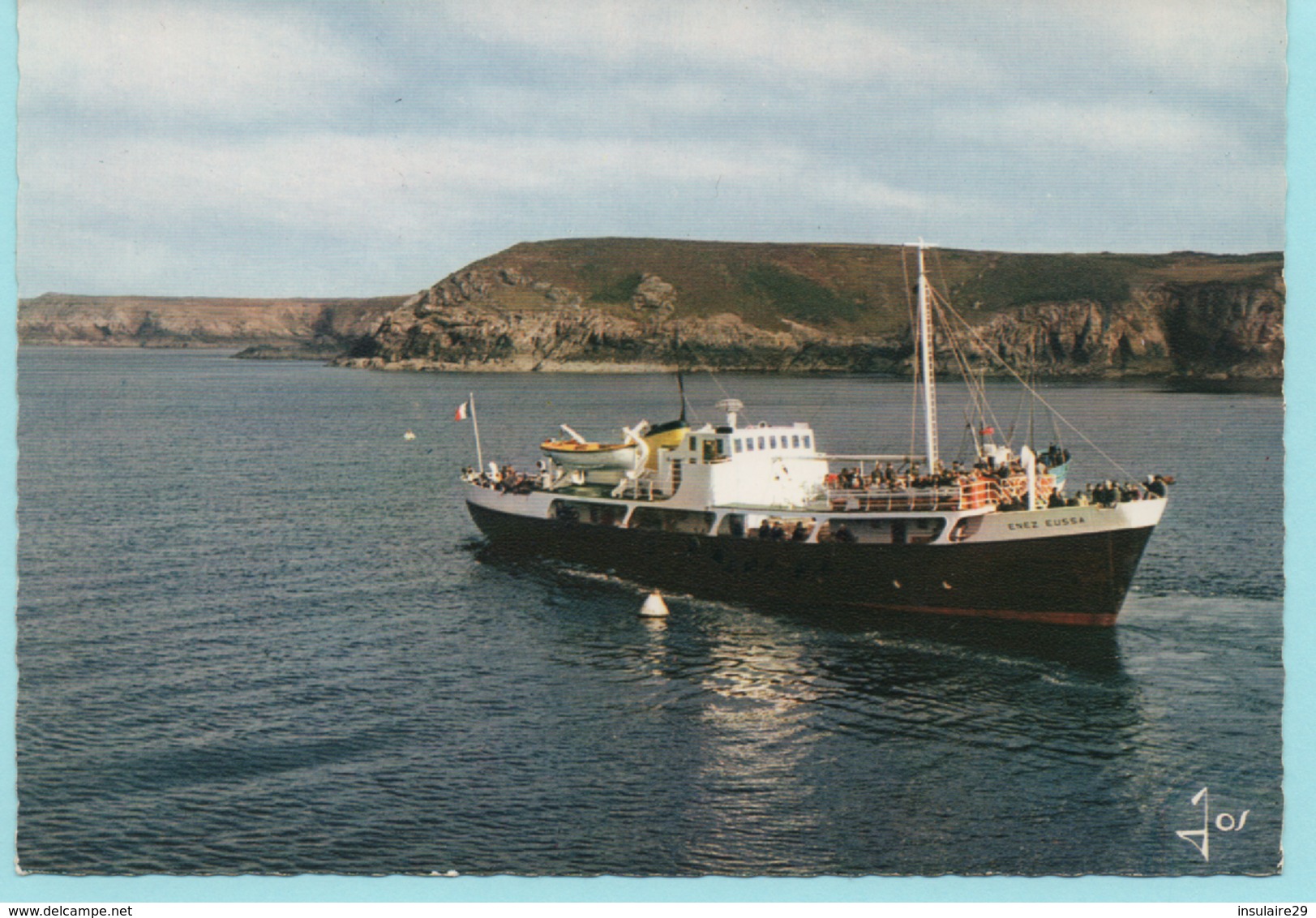 CP - BRETAGNE - 29 OUESSANT - L'ENEZ EUSSA 2 - BATEAU POUR MOLENE ET OUESSANT - Ouessant