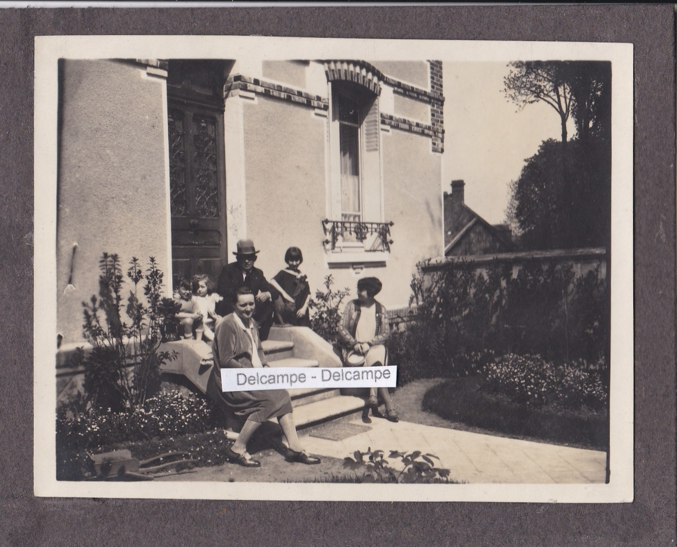 NOGENT LE ROTROU 1930/40 - Photo Originale De Mr Ch. TOUSSAINT à Son Domicile Avec Sa Famille ( Eure Et Loir ) - Lieux