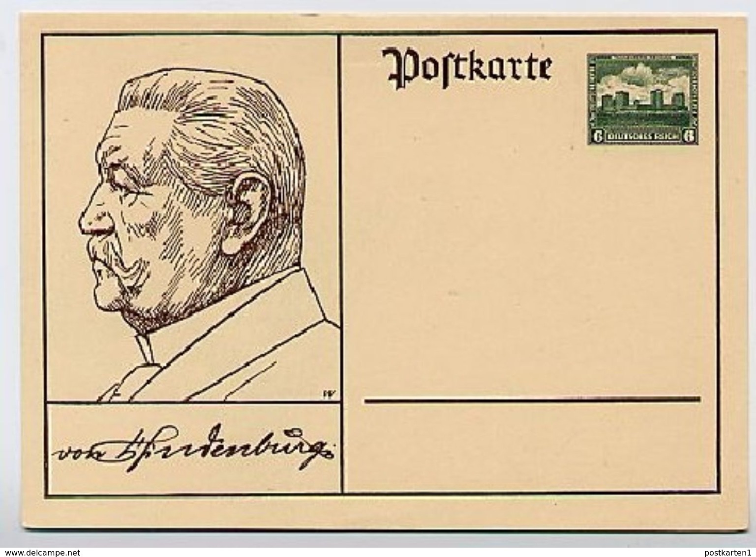 DR  P215  Postkarte NOTHILFE Tannenbergdenkmal 1932 - Denkmäler