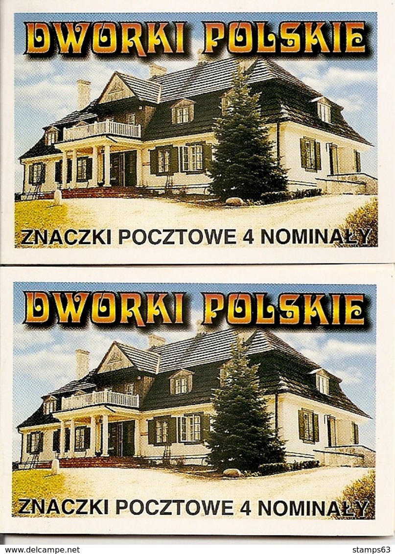 POLAND / POLEN, CIECHANÓW POST OFICE, 2001,  Booklet 67/68 - Markenheftchen