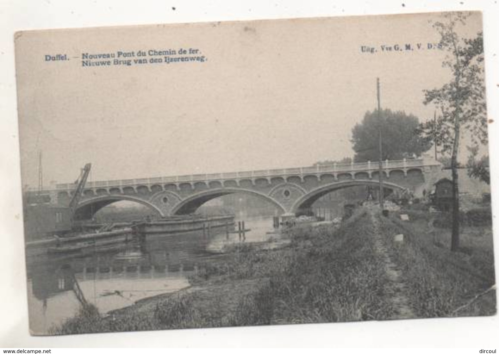 39191  -   Duffel  Nouveau  Pont  Du Chemin De Fer - Duffel