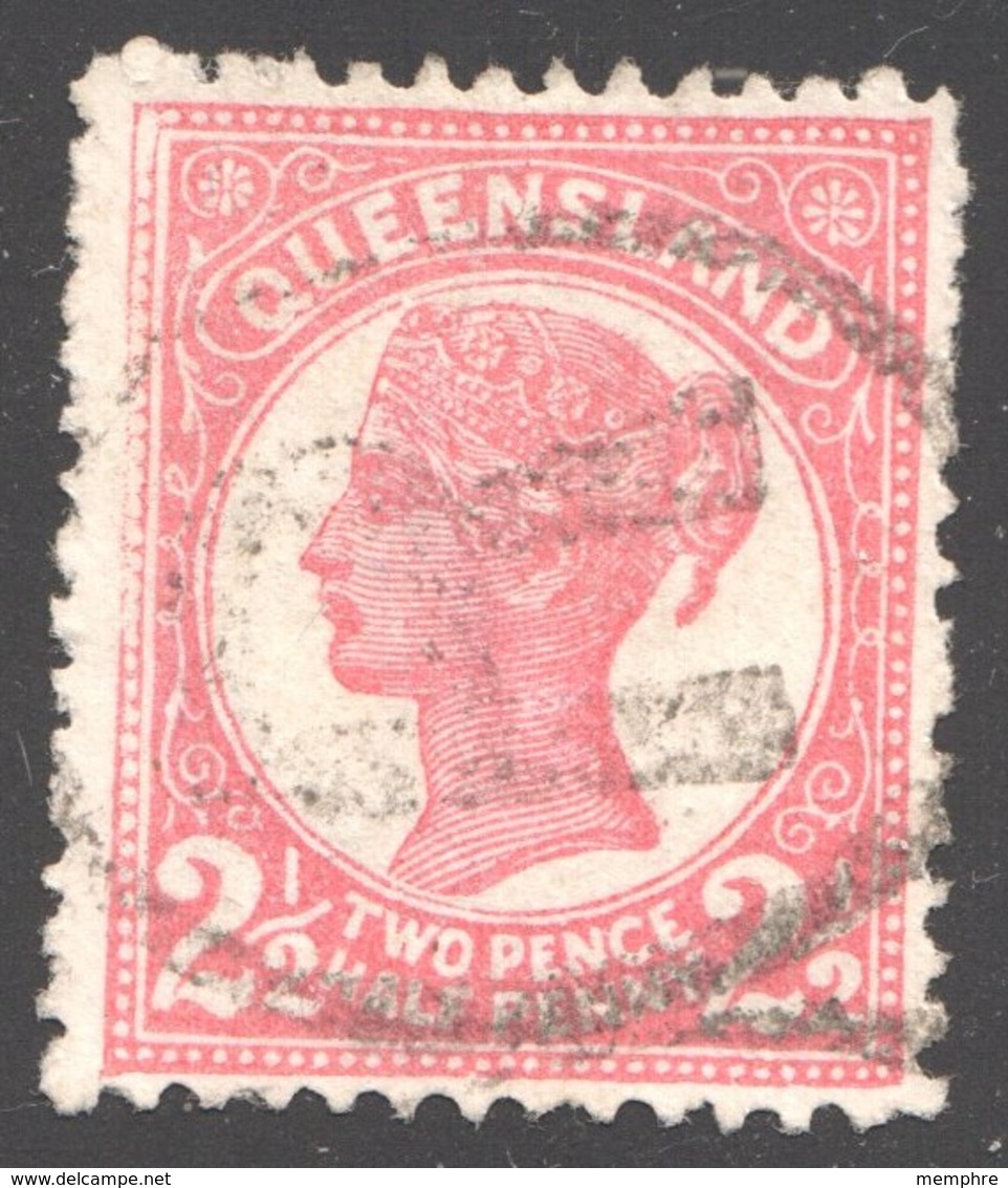 Queen Victoria  2/6 Rose  SG 214 - Gebruikt