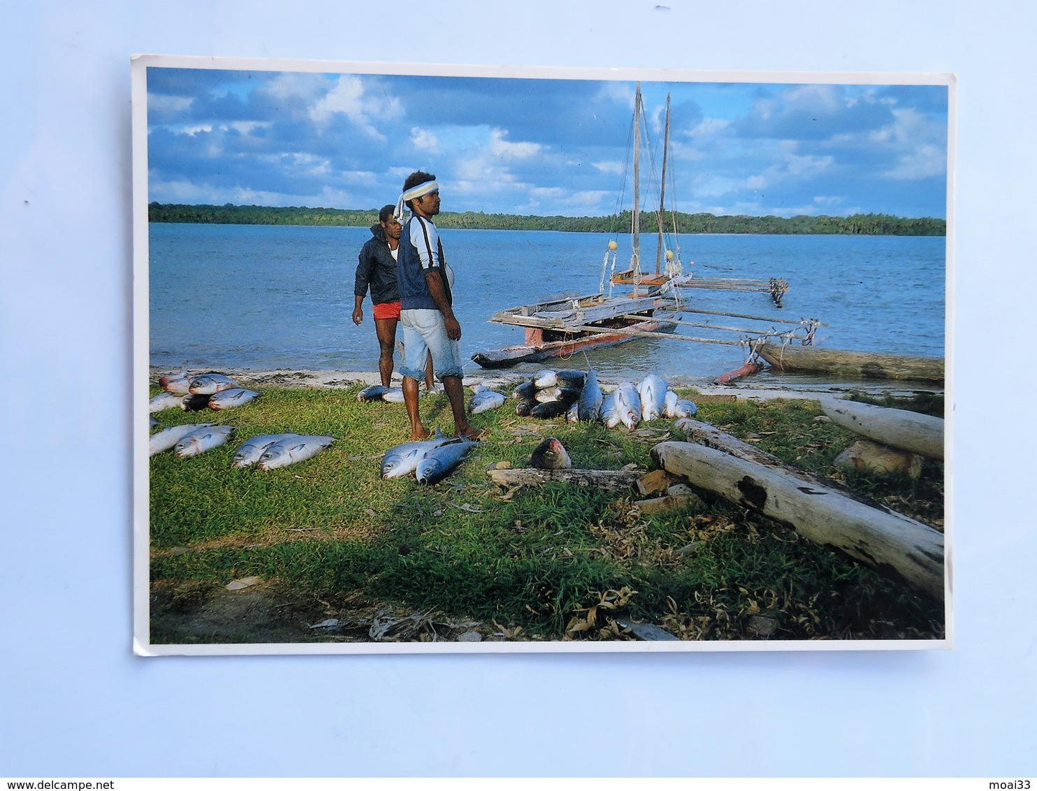 Carte Postale : Nouvelle Calédonie : Retour De Pêche - Nouvelle-Calédonie