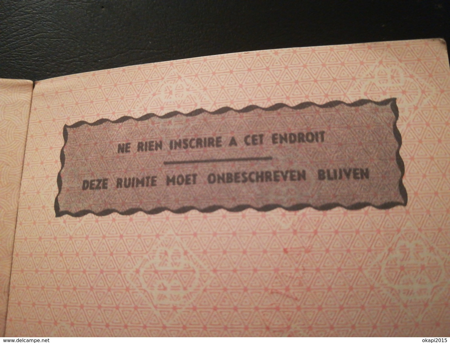 Banque Du Congo Belge Chèque Avec Surcharge Banque Belgo - Congolaise  Janvier 1960 - Documenti Storici