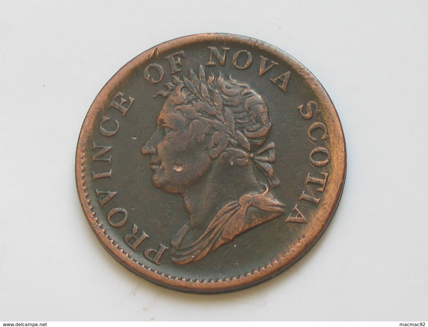 CANADA - Nova Scotia Half Penny Token 1832   ***** EN ACHAT IMMEDIAT ***** - Canada