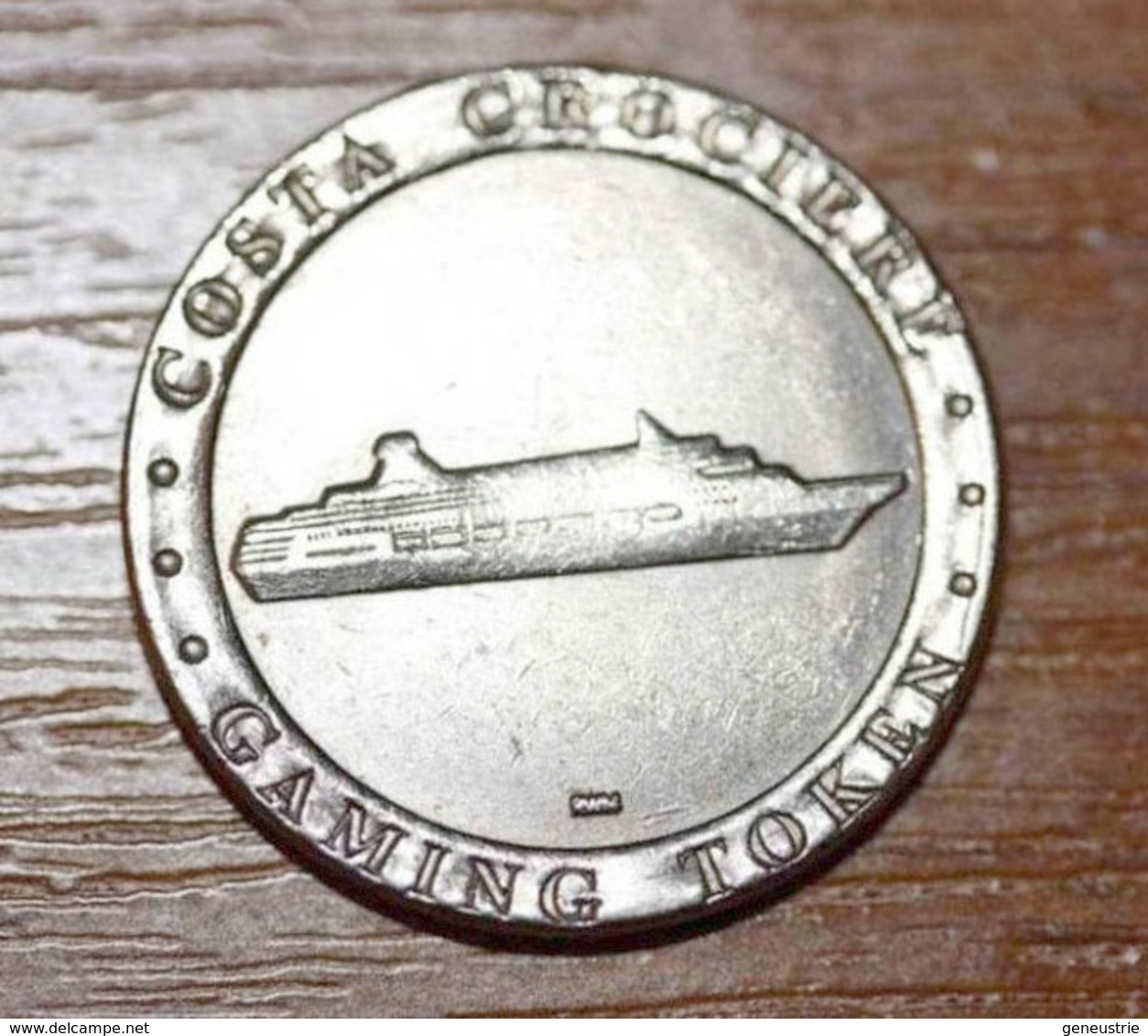 Monnaie Jeton De Jeu "Croisières Costa " Paquebot - Gaming Token - Casino - Casino