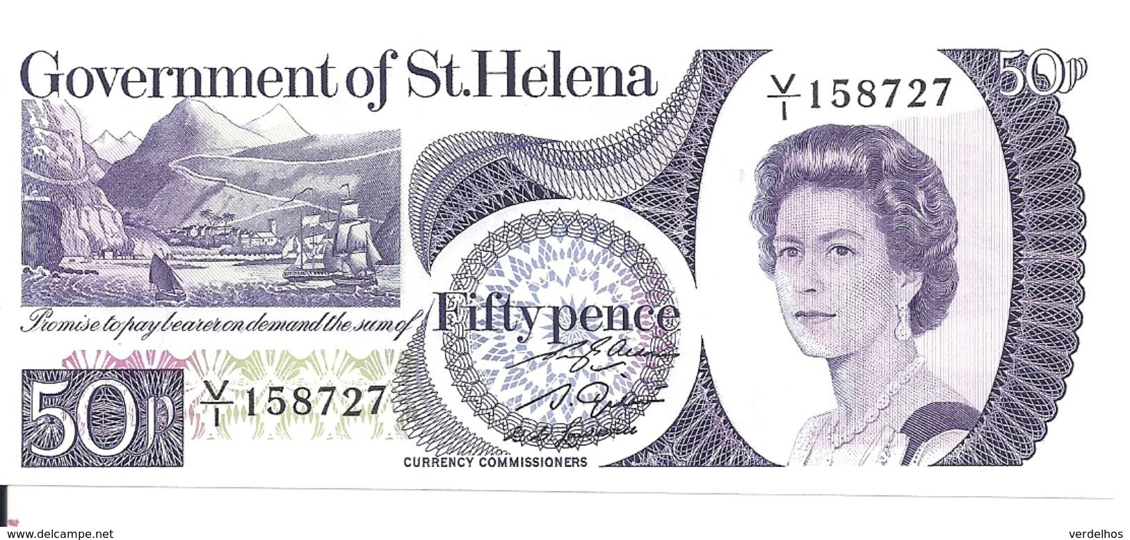 SAINTE HELENE 50 PENCE ND1979 UNC P 5 - Sainte-Hélène