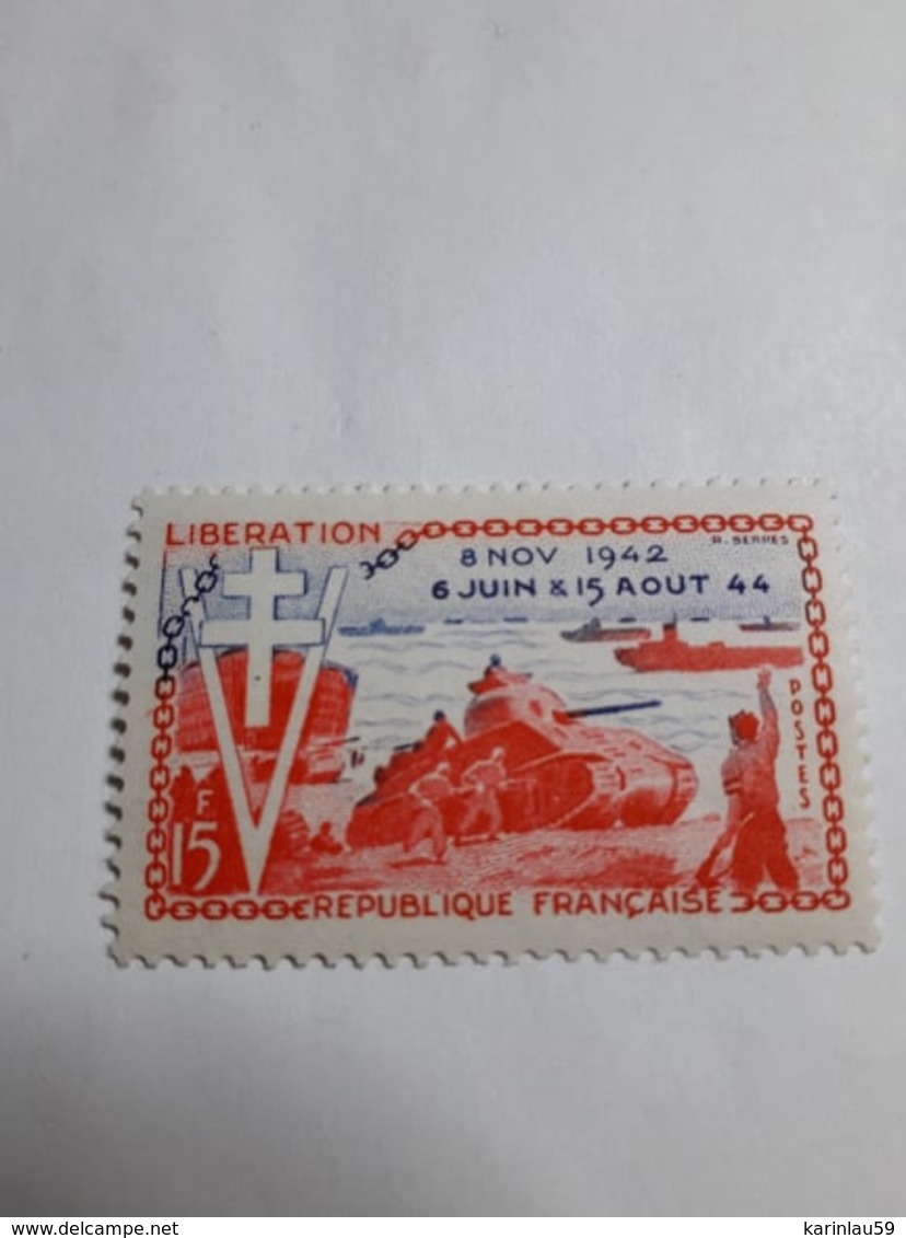 Timbre France N° 983 1954 Neuf Anniversaire De La Libération - Nuovi