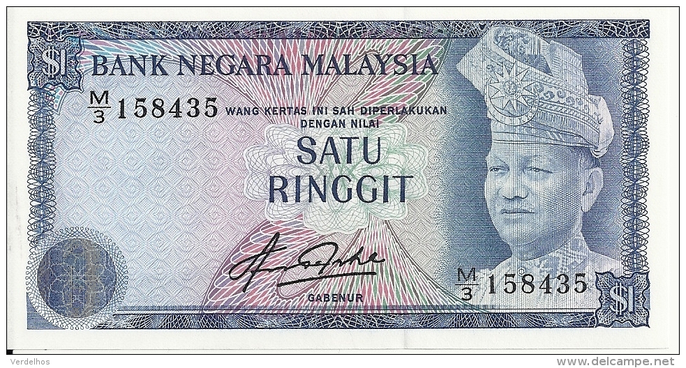 MALAYSIE 1 RINGGIT ND1981 UNC P 13 B - Malaysie